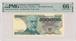 500.000 złotych 1990 - K