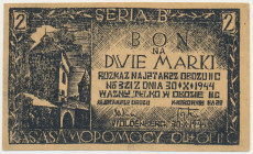 Oflag II C Woldenberg, 2 marki 1944 - Seria B