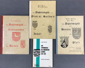 Katalogi notgeldów niemieckich (4szt)