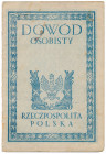 Dowód osobisty, Wilno 1924