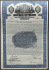 7% Złota Poż. Stabilizacyjna 1927, Obligacja na 1.000 $ - po konwersji