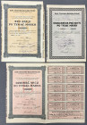 Bank Francusko-Belgijsko-Polski dla Przemysłu i Rolnictwa, 1923 - zestaw (3szt)