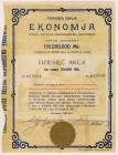EKONOMJA Sp. Akc. Gospodarstwa Krajowego, Em.1, 10x 5.000 mk 1922