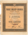NASZ SKLEP-URANIA Sp. Akc., 100 zł
