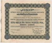 OKO Centralna Europejska Wytwórnia Kinematografu..., 100x 1.000 mkp 1922