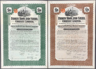 Indian Iron and steel Company Limited, Obligacje na £50 i £100 (2szt)