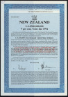 Nowa Zelandia, SPECIMEN Obligacji 10.000 Dollars 1989