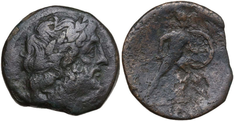 Sicily, The Mamertinoi, Messana 200-235 BC. Æ Pentonkion. (25,4 mm, 10,3 g). Lau...