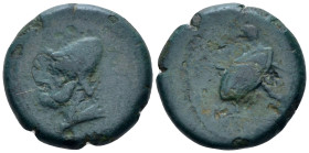 Umbria, Ariminum Bronze circa 268-225