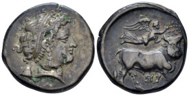 Campania , Neapolis Didrachm circa 320-300 - From the collection of a Mentor.