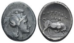 Lucania, Thurium Triobol circa 350-300