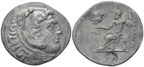 Kingdom of Macedon, Alexander III, 336-323 and posthumous issue Aspendos Tetradrachm circa 205-204
