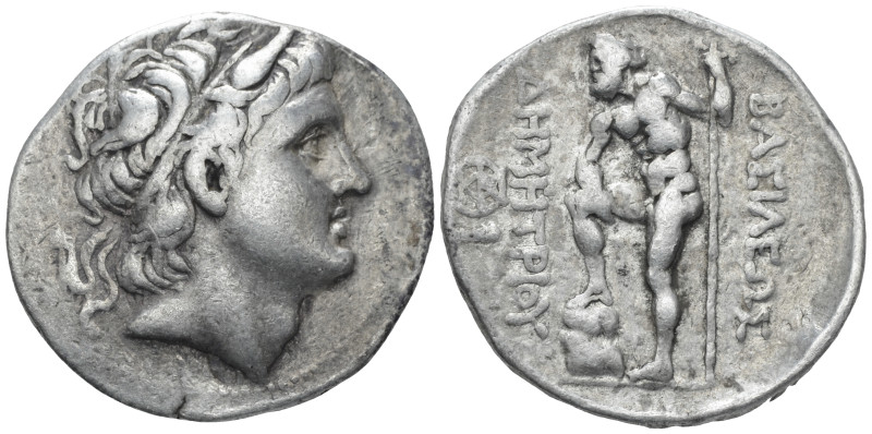 Kingdom of Macedon, Demetrios Poliorcetes, 306-283 Chalkis Tetradrachm circa 290...
