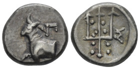 Thrace, Byzantium Hemidrachm circa 387-340 - From the collection of a Mentor.