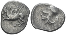 Acarnania, Leucas Stater circa 375-350