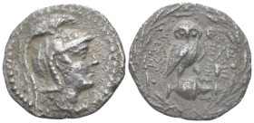 Attica, Athens Drachm circa 138-137