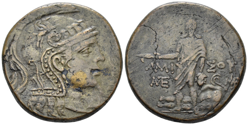 Pontus, Amisus Bronze circa 90-85 under Mithradates VI., Æ 28.00 mm., 19.14 g.
...