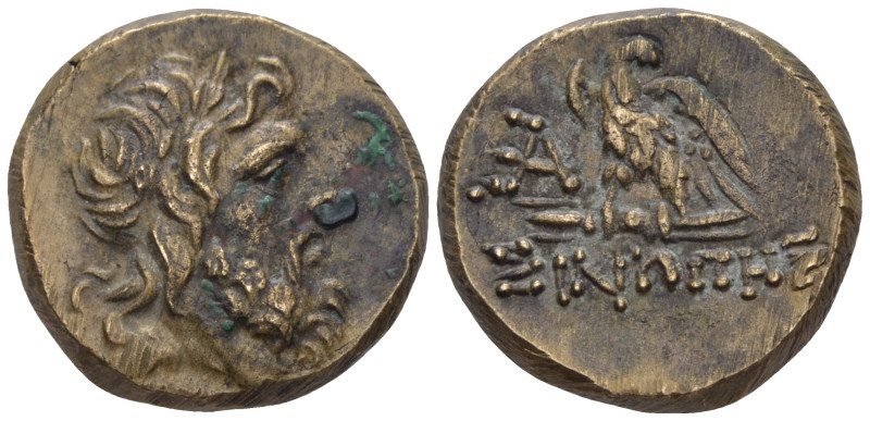 Paphlagonia, Sinope Bronze circa 85-65, Æ 19.30 mm., 8.36 g.
Laureate head of Z...