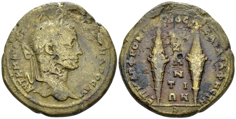 Thrace, Byzantium Severus Alexander, 222-235 Bronze circa 222-235, Æ 32.30 mm., ...