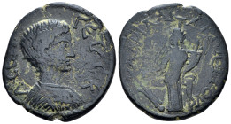 Phrygia, Hadrianopolis - Sebaste Geta Caesar, 198-209. Bronze circa 198-209