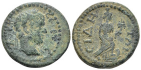 Pamphilia, Side Geta, 209-212 Bronze circa 209-212