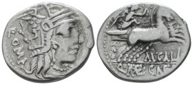 M. Calidius, Q. Metellus and Cn. Fulvius Denarius 117 or 116