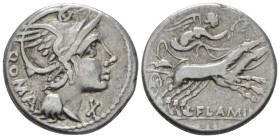 L. Flaminius Chilo Denarius 109 or 108