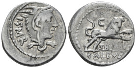 L. Thorius Balbus. Denarius circa 105