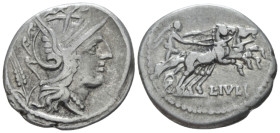 L. Iulius. Denarius circa 101