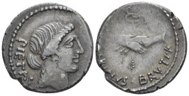 D. Iunius Brutus Albinus. Denarius circa 48 - Ex Naville 69, 331
