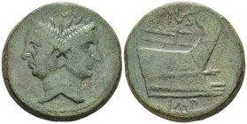 Sextus Pompeius Magnus Pius As circa 48-32 - Ex Naville sale 59, 458.