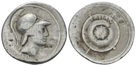 Octavian, 32 – 27 BC Denarius Rome (?) circa 30-29