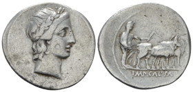 Octavian, 32 – 27 BC Denarius Brundisium or Roma 29 BC