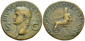 Octavian as Augustus, 27 BC – 14 AD Dupondius circa 34-37