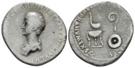 Nero caesar, 50-54 Denarius Rome 50-54