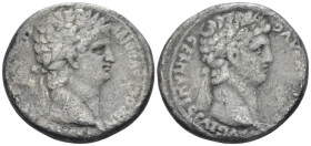Nero with Divus Claudius, 54-68 Tetradrachm Antioch (Seleucis and Pieria) circa 63-68 - From a private British collection.