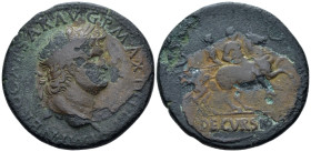 Nero, 54-68 Sestertius Lugdunum circa 67