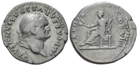 Vespasian, 69-79 Denarius Rome 79