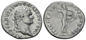 Domitian caesar, 69-81 Denarius Rome 80-81