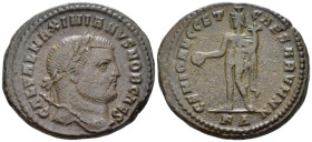 Galerius caesar, 293-305 Follis Cyzicus circa 297-299 - From the collection of a Mentor.