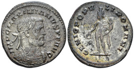 Galerius Maximianus, 305-311 Follis Londinium circa 305-307 - From the Rauceby Hoard, found in Lincolnshire, July 2017. Submitted for consideration as...