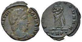 Theodora, wife of Constantius I Follis Treveri 337-340