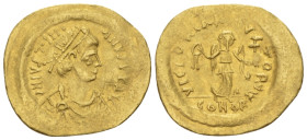 Justinian I, 527-565 Tremissis Constantinople 527-565
