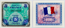 France, 5 Francs 1944