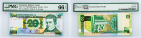 Honduras, 20 Lempiras 1994, PMG - Gem Uncirculated 66 EPQ