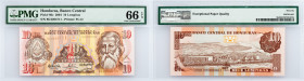 Honduras, 10 Lempiras 2004, PMG - Gem Uncirculated 66 EPQ
