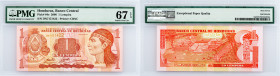 Honduras, 1 Lempira 2006, PMG - Superb Gem Unc 67 EPQ