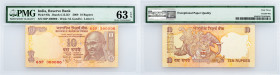 India, 10 Rupees 2009, PMG - Choice Uncirculated 63 EPQ