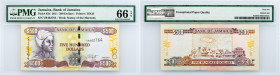 Jamaica, 500 Dollars 2011, PMG - Gem Uncirculated 66 EPQ