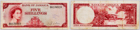 Jamaica, 5 Shillings ND (1964)